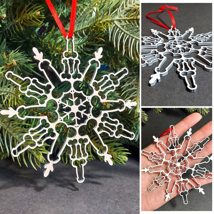 Funnier Snowflake Pendant | Bowlift