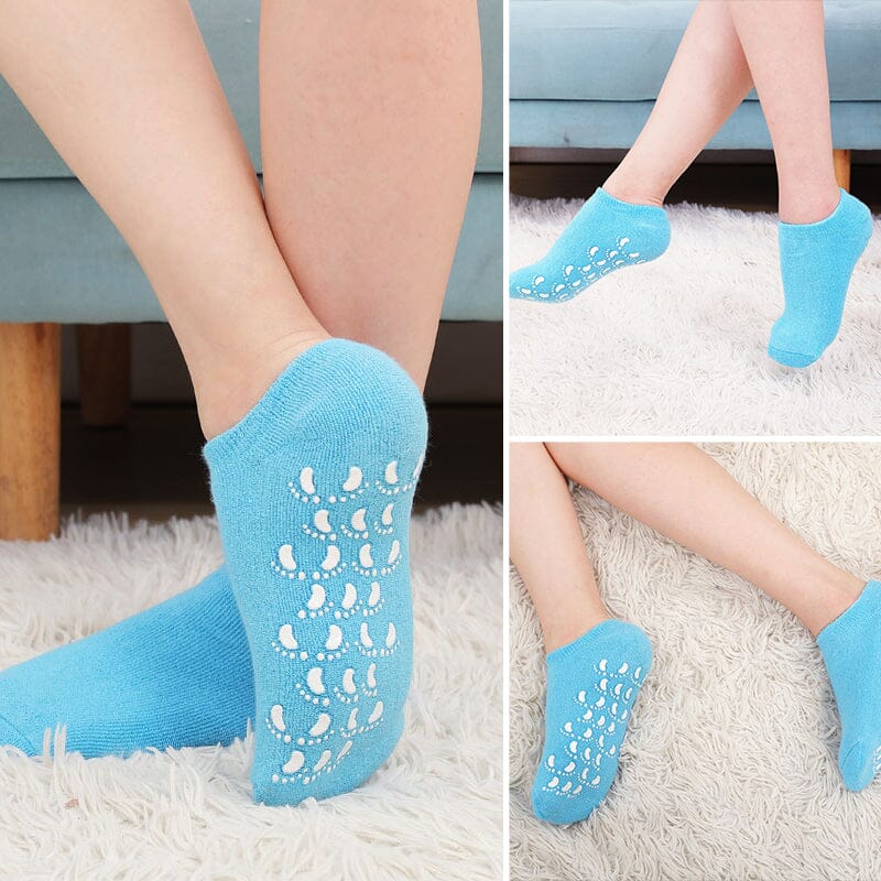 Moisturizing socks with gel lining Bowlift