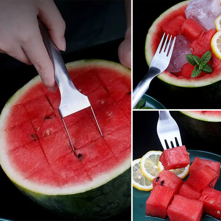 2-in-1 Watermelon Fork Cutter | Bowlift
