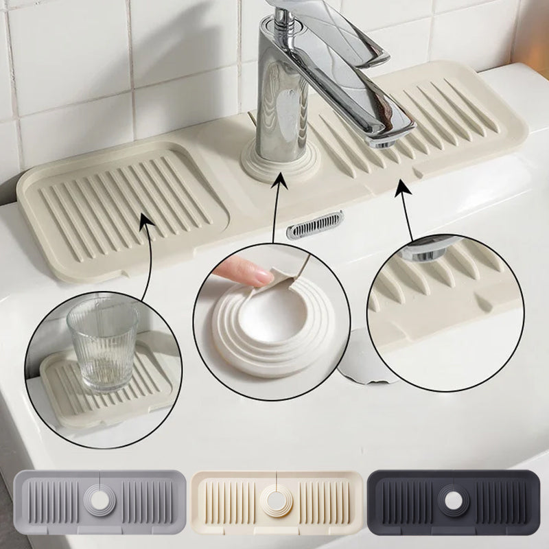 BowLift | Silicone Sink Faucet Splash Mat