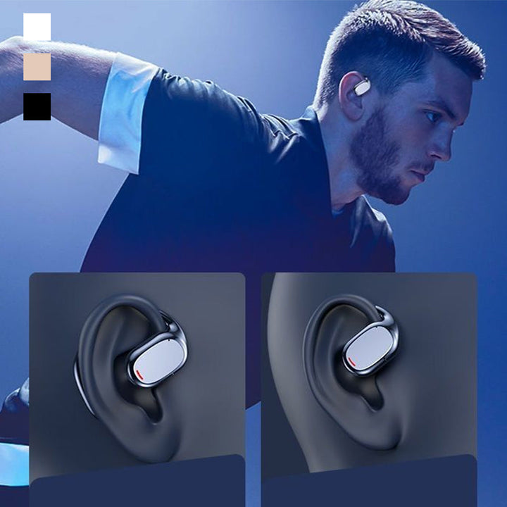 BowLift | AirBeat Flex Open Ear Bluetooth Headphones – Comfortable & Safe Sports