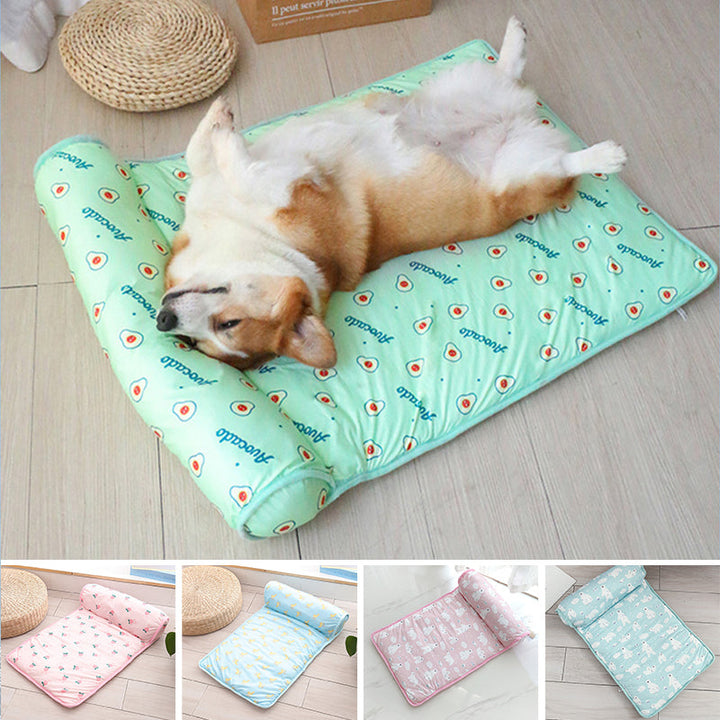 Ice silk cooling mat for pets | Bowlift