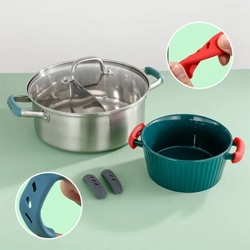 BowLift | Silicone handles - No more burning handles - 10 pieces