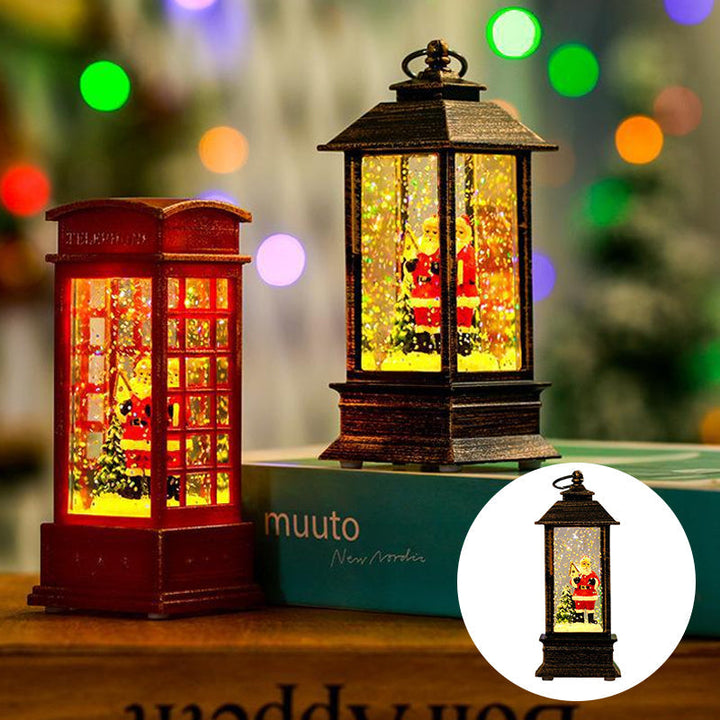 Santa Claus Wind Lantern Bowlift
