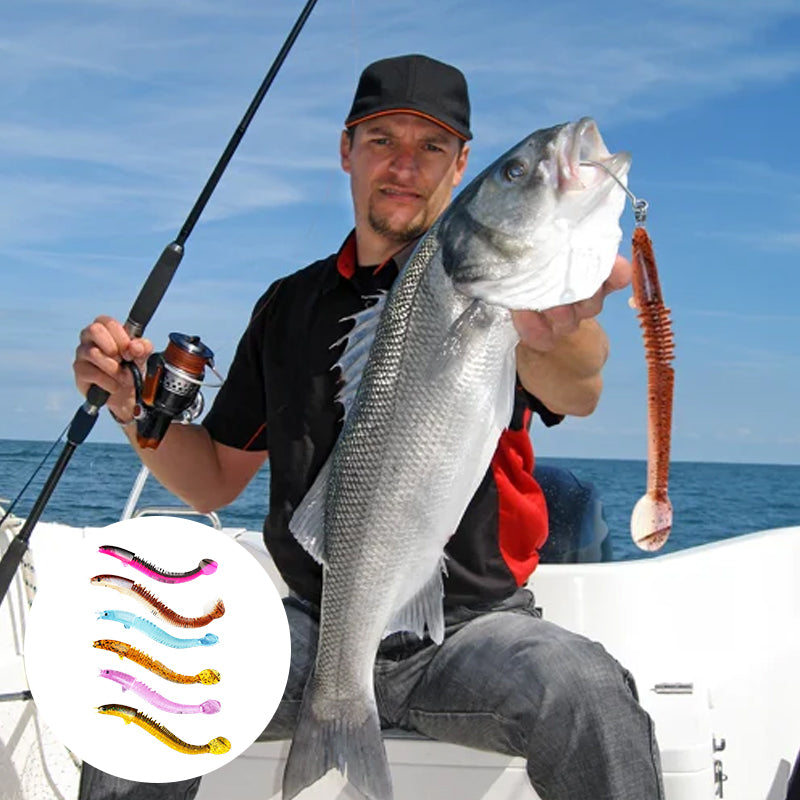 BowLift | New Design Angler Dragon Hole Bait 46 Sections Soft Bait