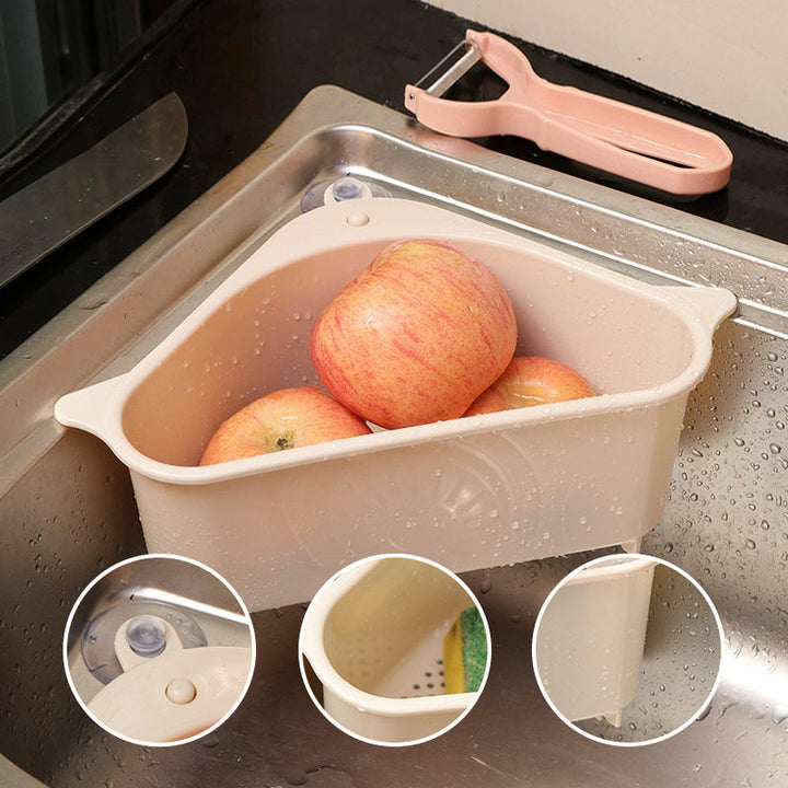 Triangular Sink Drain Basket | Bowlift
