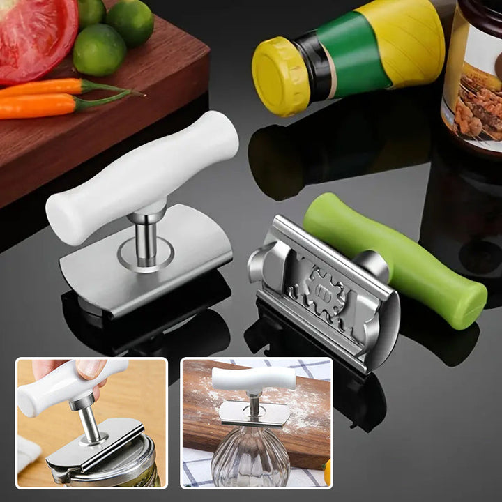 Size-adjustable can opener made of stainless steel | Bowlift