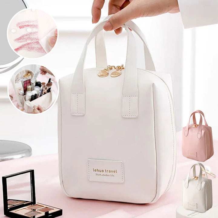 Waterproof cosmetic bag with large capacity | Bowlift