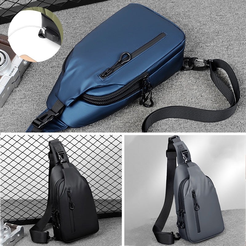 UrbanShield Waterproof Shoulder Bag with Anti-Theft Design | Bowlift