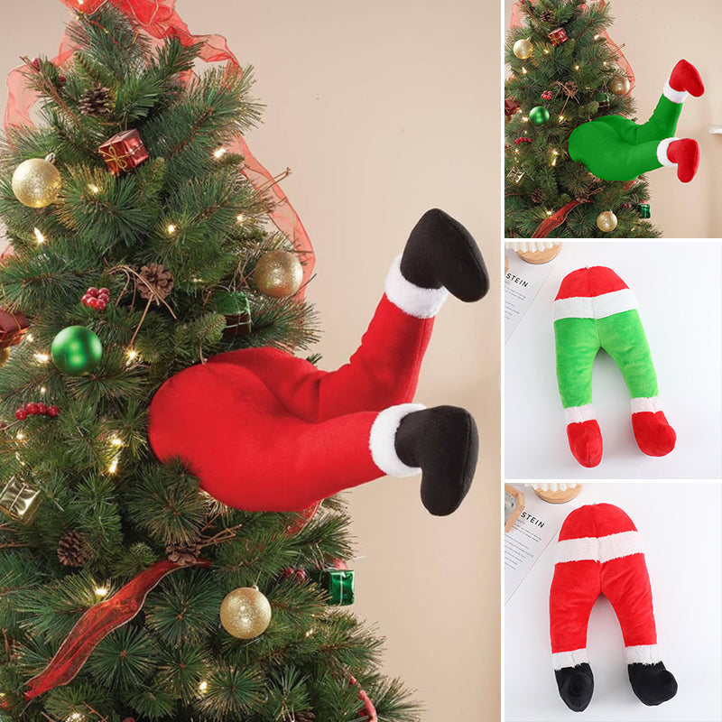 BowLift | Christmas Santa Legs Decoration