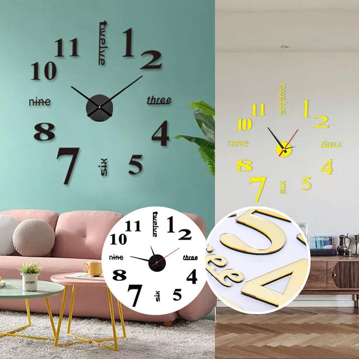 BowLift | Modern DIY Screwless Wall Clock