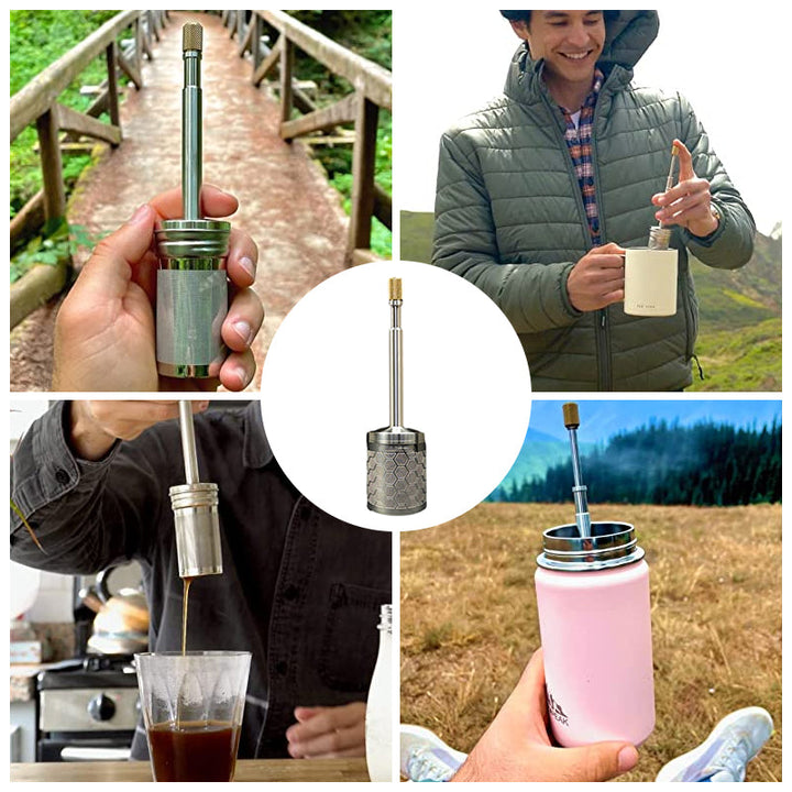 BowLift | Manual coffee filter made of stainless steel