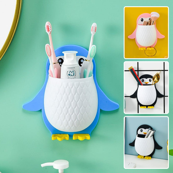Penguin Shape Wall Mount Phone Holder | Bowlift