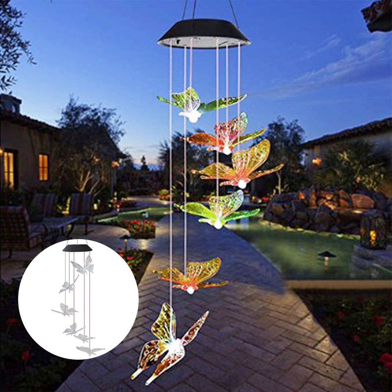 BowLift | Solar Butterfly Chandelier
