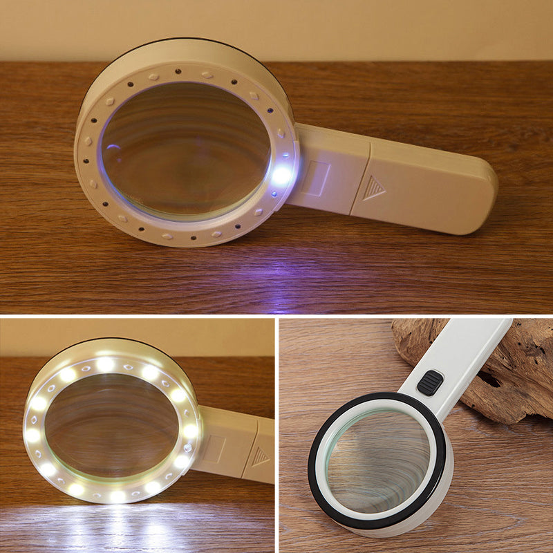 BowLift | 30x optical magnifying glass with LED light