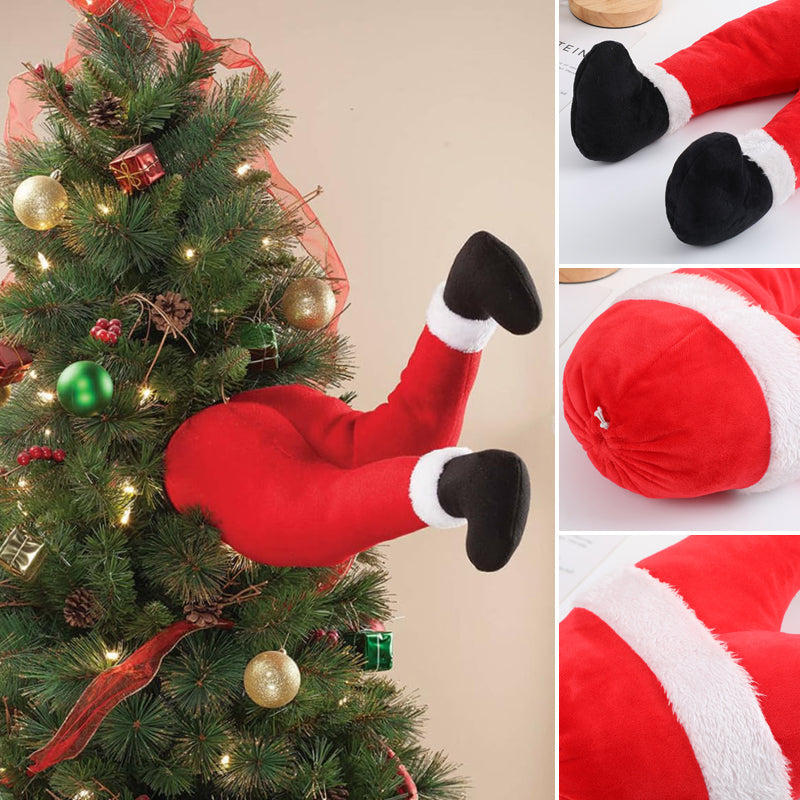 BowLift | Christmas Santa Legs Decoration