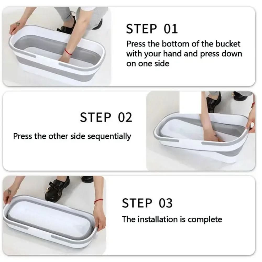BowLift | Lightweight foldable cleaning bucket for daily use