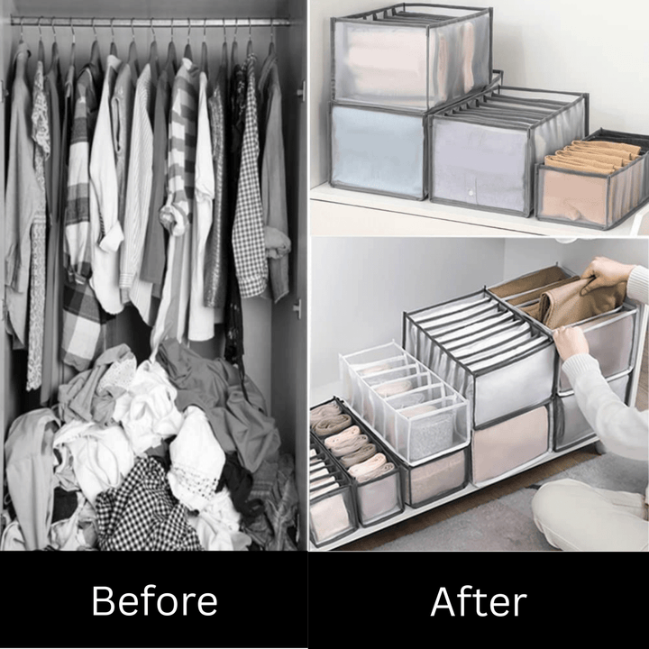 BowLift | Wardrobe Organizer Set for Wrinkle-Free and Neat Storage