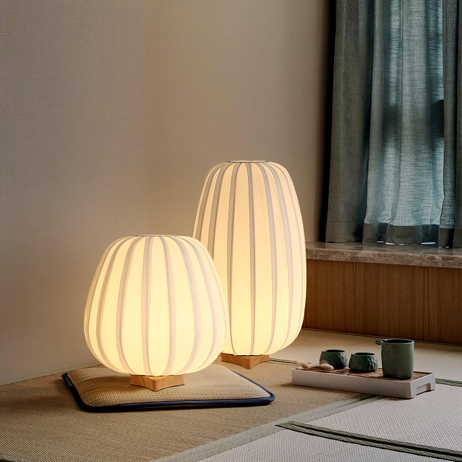 BowLift | Minimalist Table Lamp with Bamboo Base