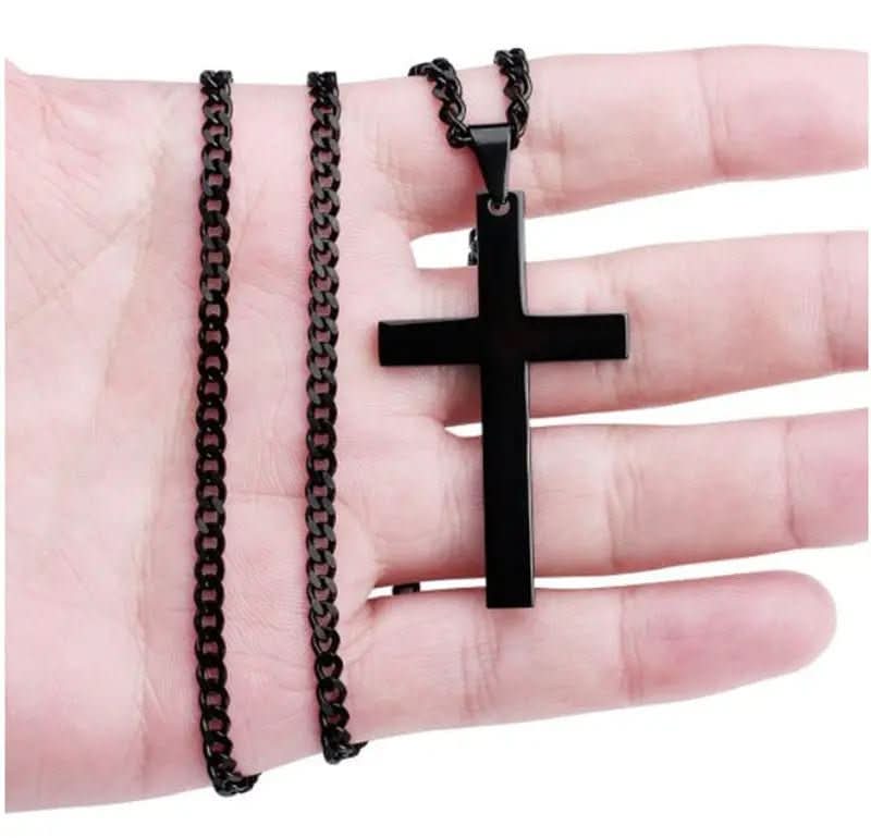 BowLift | Men's Necklace with Stainless Steel Cross Pendant