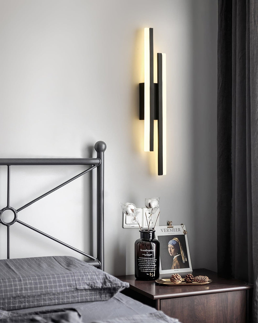 BowLift | NordicGlow – Sleek LED Wall Lamp for Modern Spaces