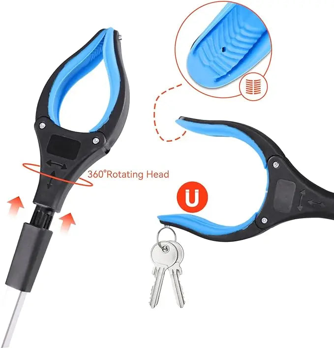BowLift | Folding Grabber with 360° Redating Head – Practical Everyday Helper for Home & Garden