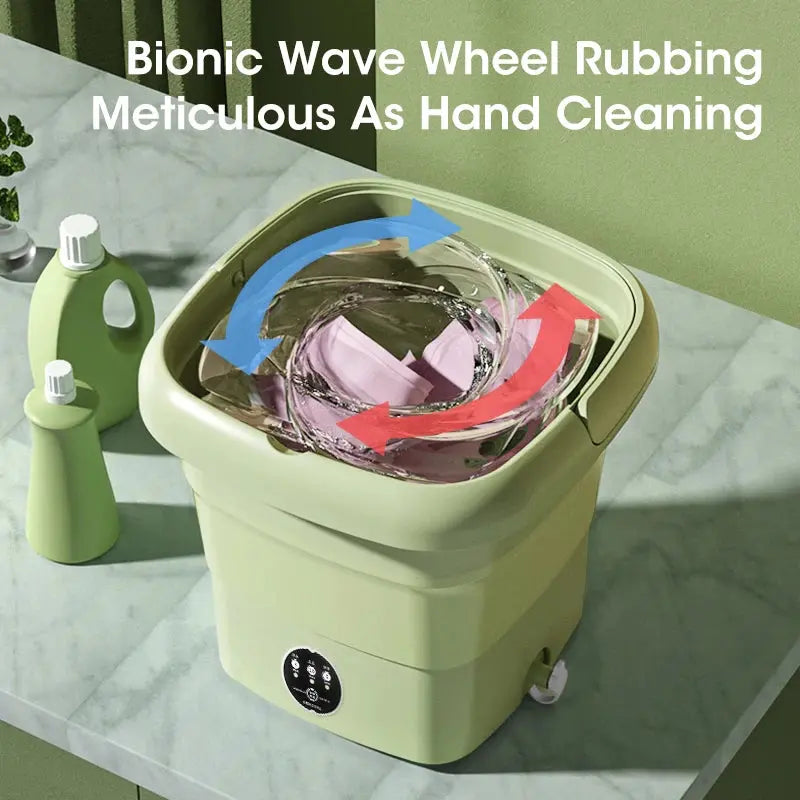 BowLift | Foldable Mini Washing Machine 4.5 L – compact & gentle