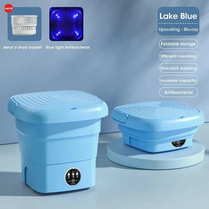 BowLift | Foldable Mini Washing Machine 4.5 L – compact & gentle