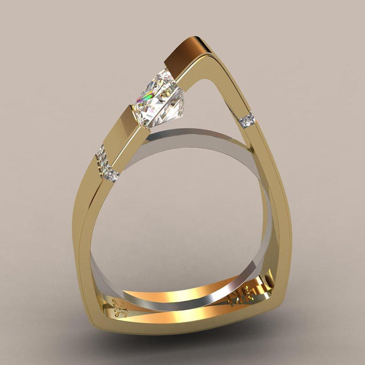 BowLift | Fashion New Ring With Red Stones For Women Vintage Crystal Zircon Rings