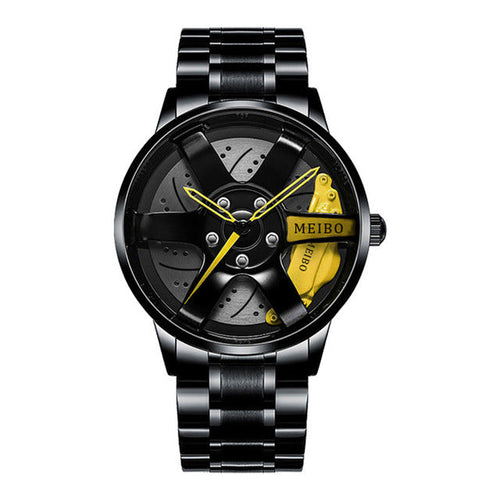 BowLift | Waterproof Car Wheel Rim Wrist Men Watch
