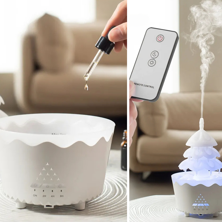 BowLift | AromaBoom Christmas diffuser – Ultrasonic humidifier with LED and USB