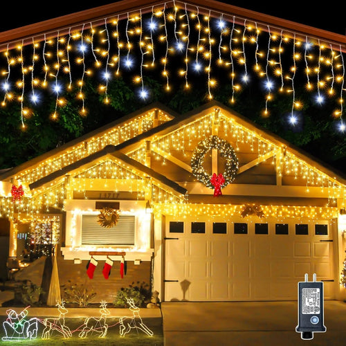 BowLift | Festive Light Curtain | Christmas Lighting for Outdoor