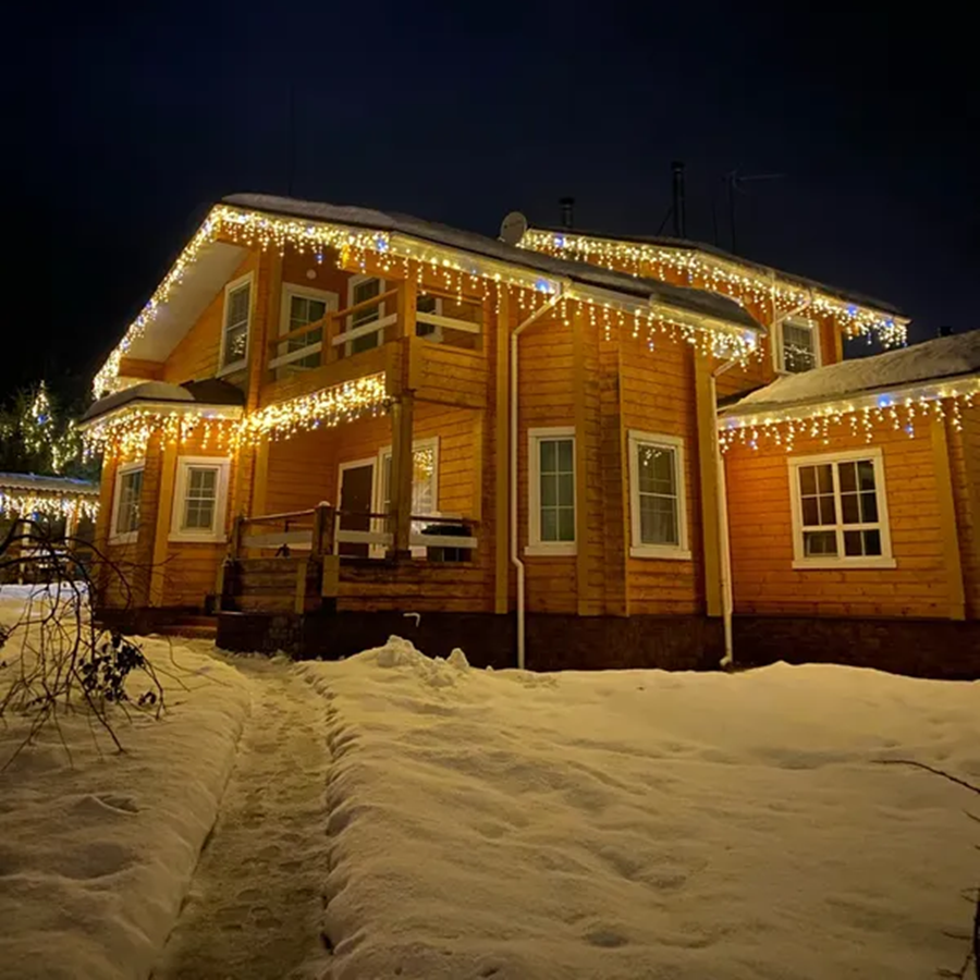 BowLift | Festive Light Curtain | Christmas Lighting for Outdoor