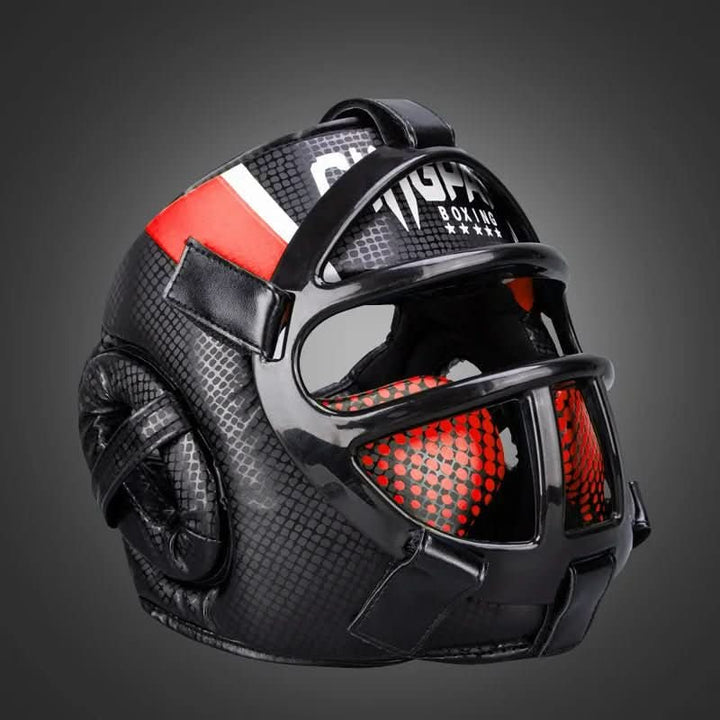 BowLift | Premium head protection with face mask for martial arts