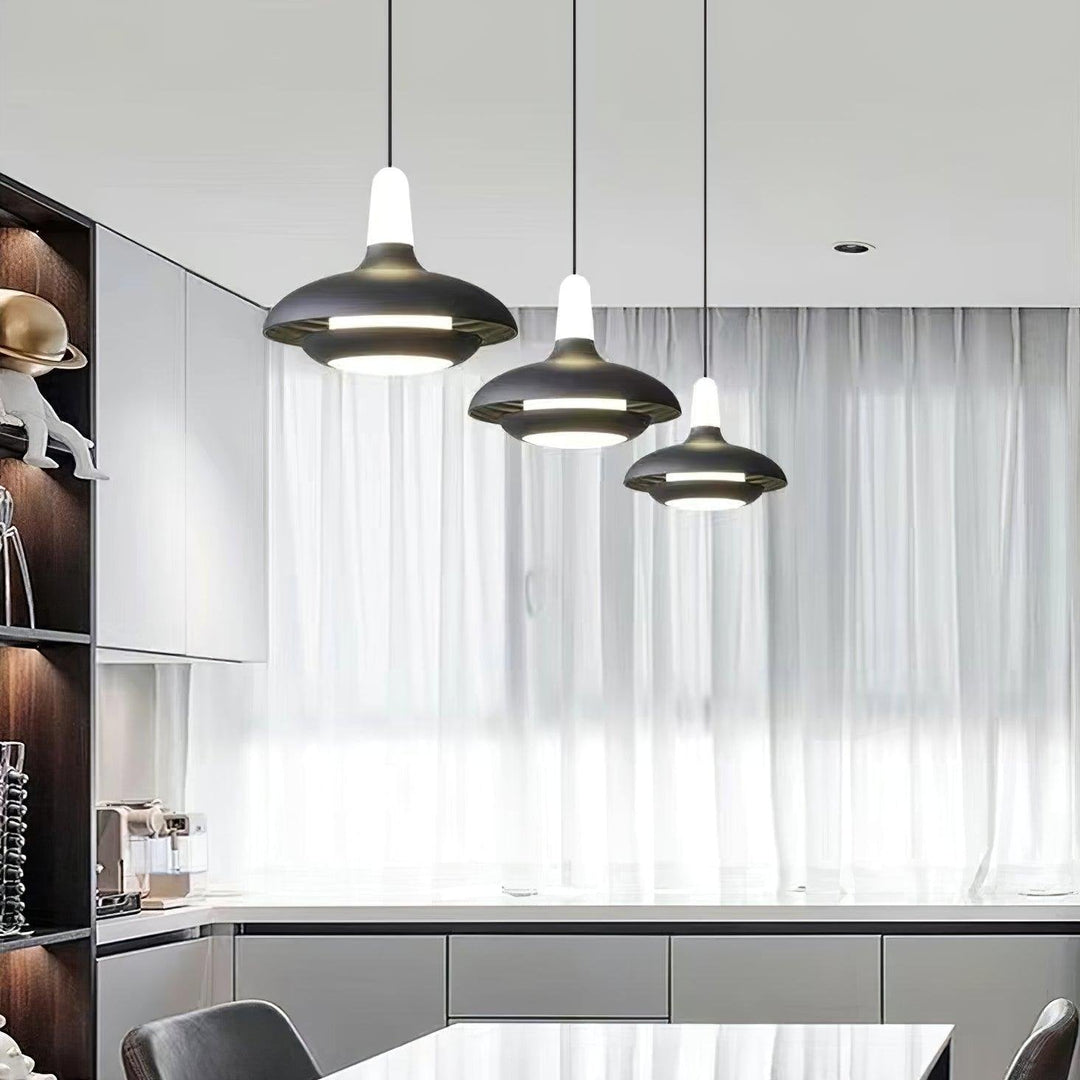 BowLift | SoleilTropical Lamp - Modern Minimalist LED Pendant Light