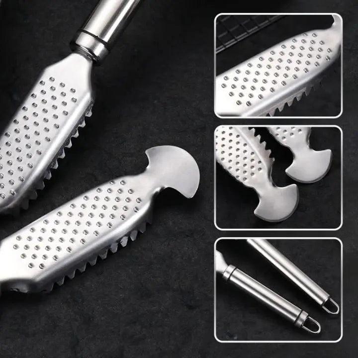 BowLift | Fish scaler made of stainless steel