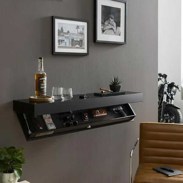 BowLift | Designer secret shelf with hidden space