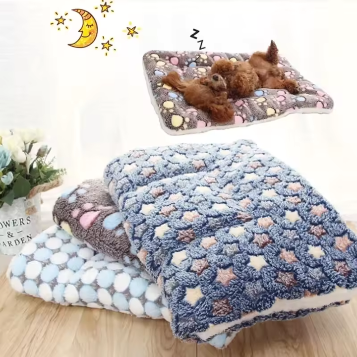 Washable dog blanket soft non-slip ideal for sofa bed and car Bowlift