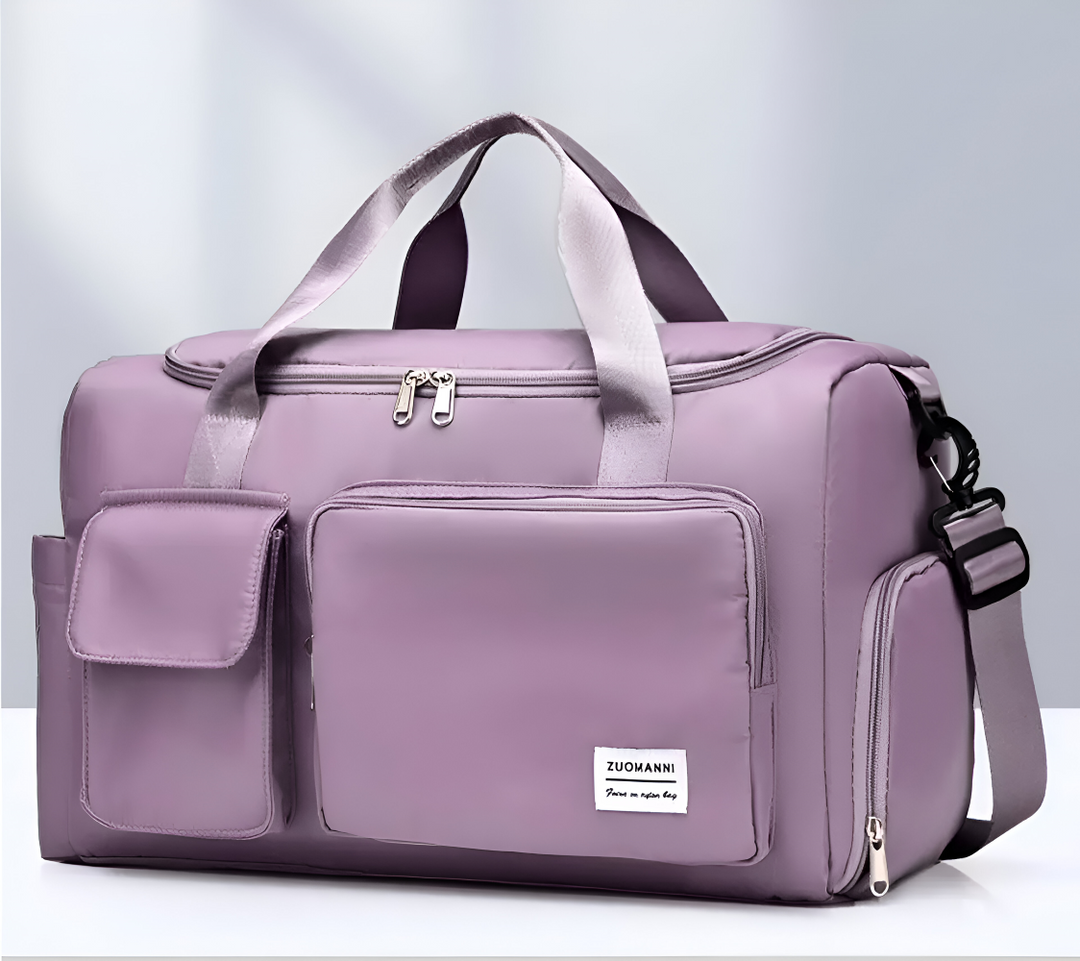 Waterproof Travel Bag with Shoe Compartment – Lightweight Weekend Bag with Plenty of Storage | Bowlift