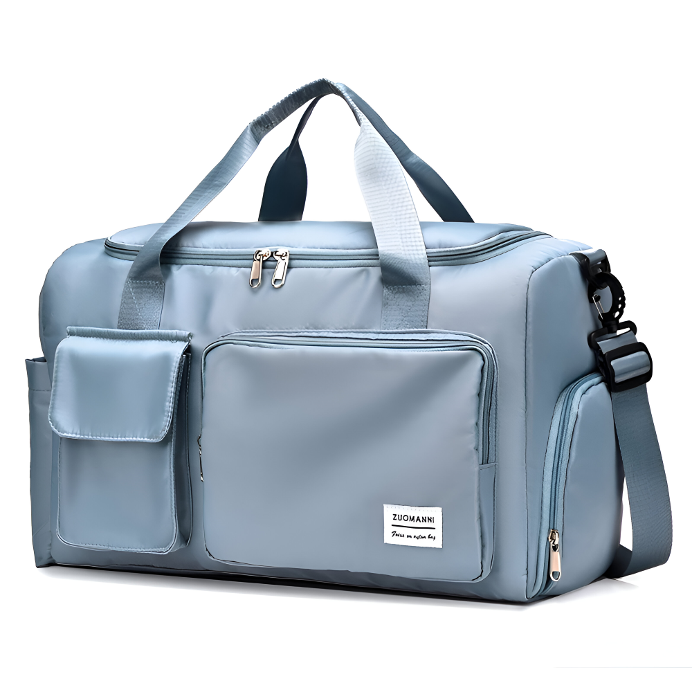 Waterproof Travel Bag with Shoe Compartment – Lightweight Weekend Bag with Plenty of Storage | Bowlift