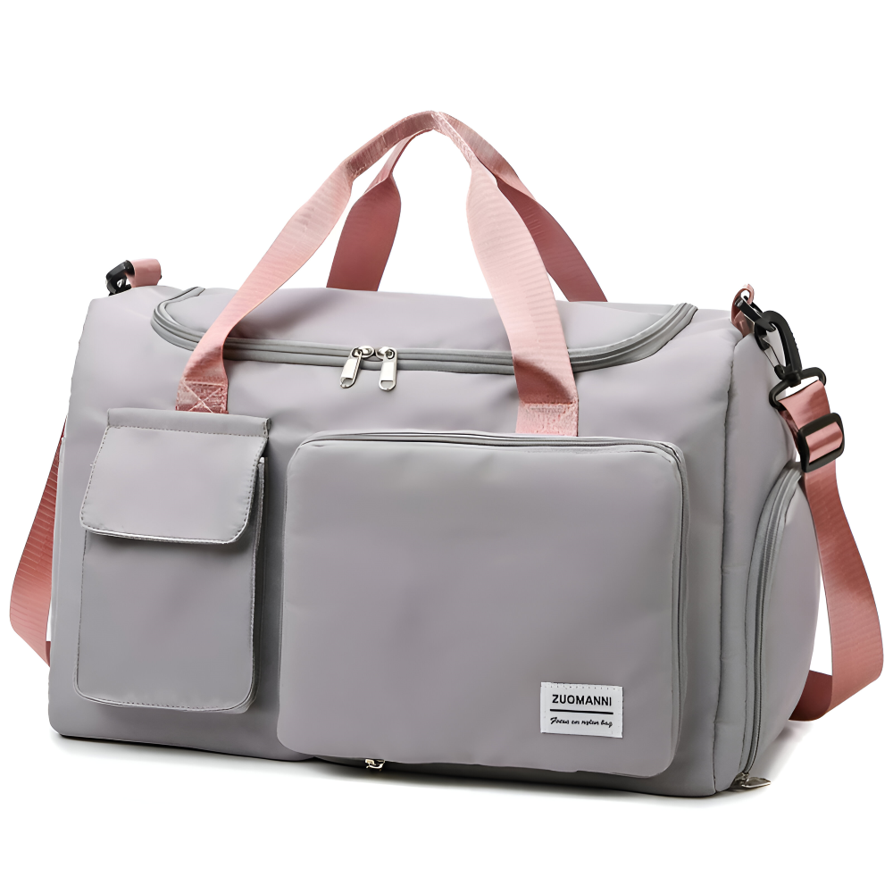 Waterproof Travel Bag with Shoe Compartment – Lightweight Weekend Bag with Plenty of Storage | Bowlift