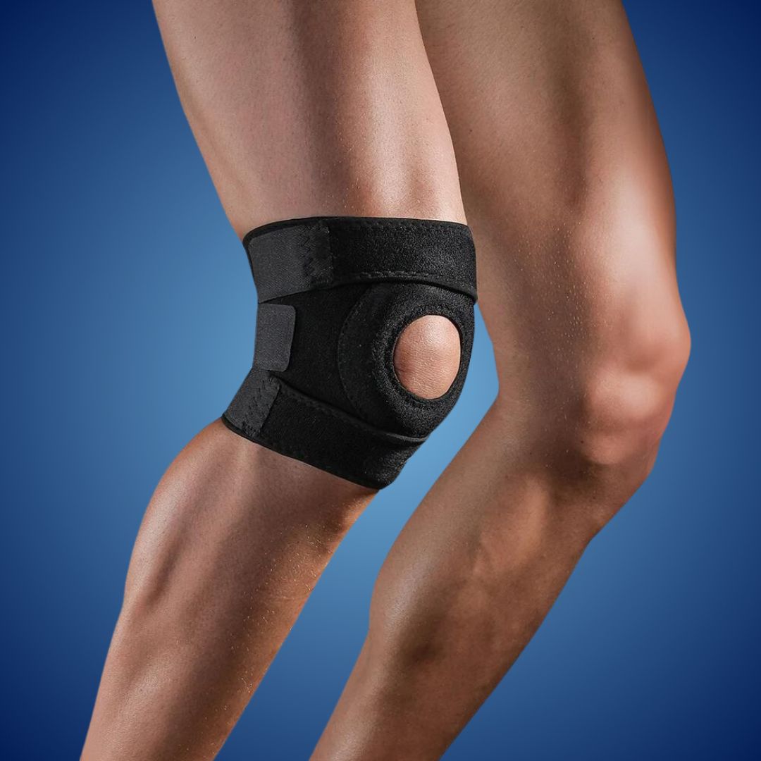 FlexiKnee Adjustable Knee Protection | Customisable Support and Cushioning - for Injury Prevention and Comfort During Activities Bowlift