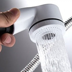 BowLift | FlexiStream Adjustable Bathroom Faucet Pull-Out Elegant Finish