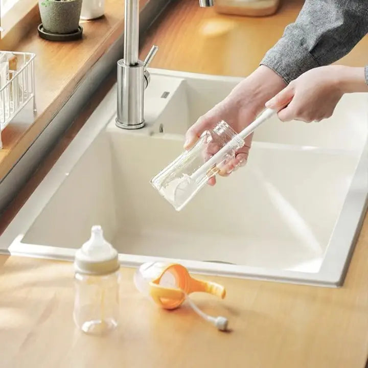 BowLift | Flexible Silicone Bottle Brush – Hygienic Cleaner for Glasses