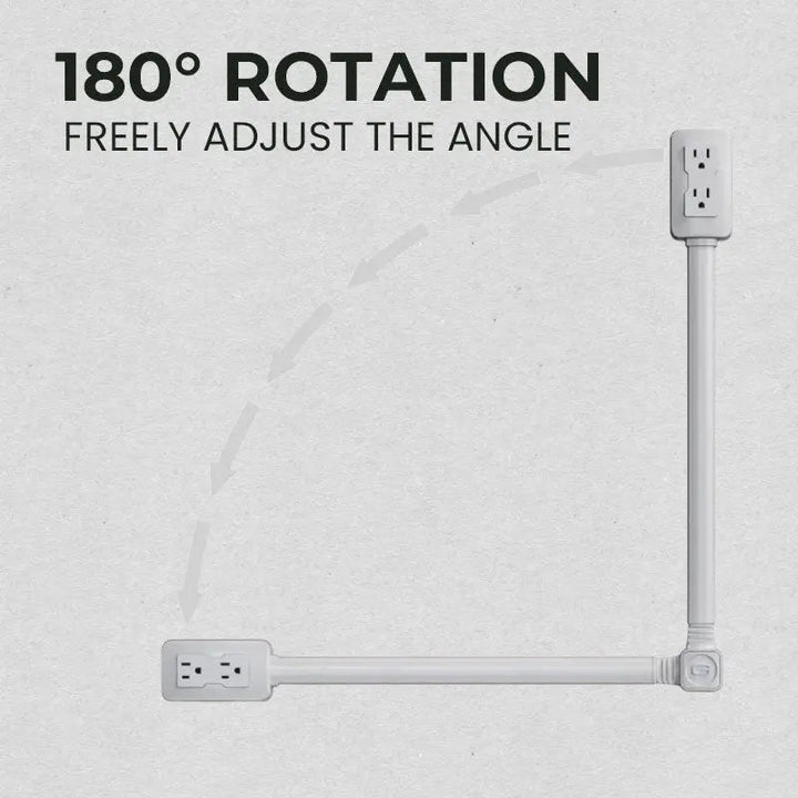 BowLift | Flexible plug adapter with swivel joint – Practical for hard-to-reach sockets