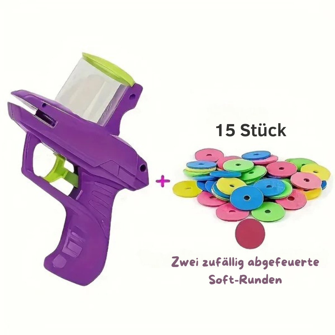 Interactive disc cannon for cats Bowlift
