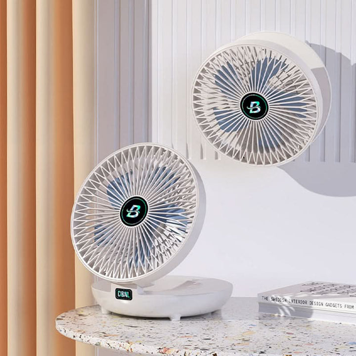 BowLift | FlipAir Foldable Portable Standing Fan – USB Rechargeable