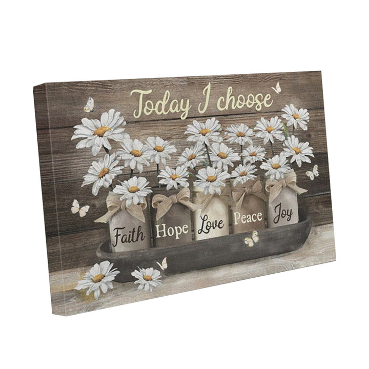 Floral Decorative Painting Core Canvas | Bowlift