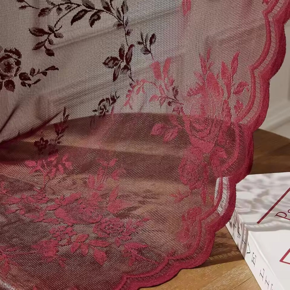 BowLift | Floral Grace Sheer Curtains