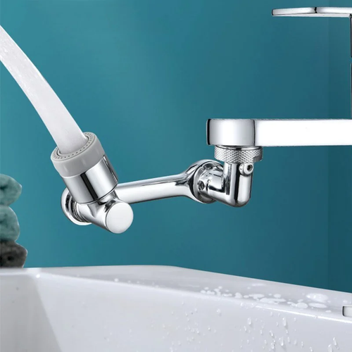 AquaFlex Faucet Extension – 1080° Rotatable Water Jet Attachment | Bowlift